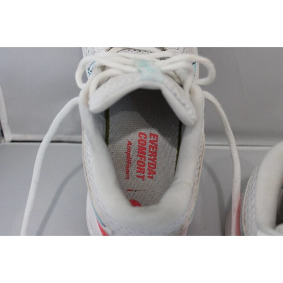 ASICS GEL CONTEND 7 White Blue Walking/Running Sneakers #1012A911 Womens Sz 6 - Picture 9 of 10